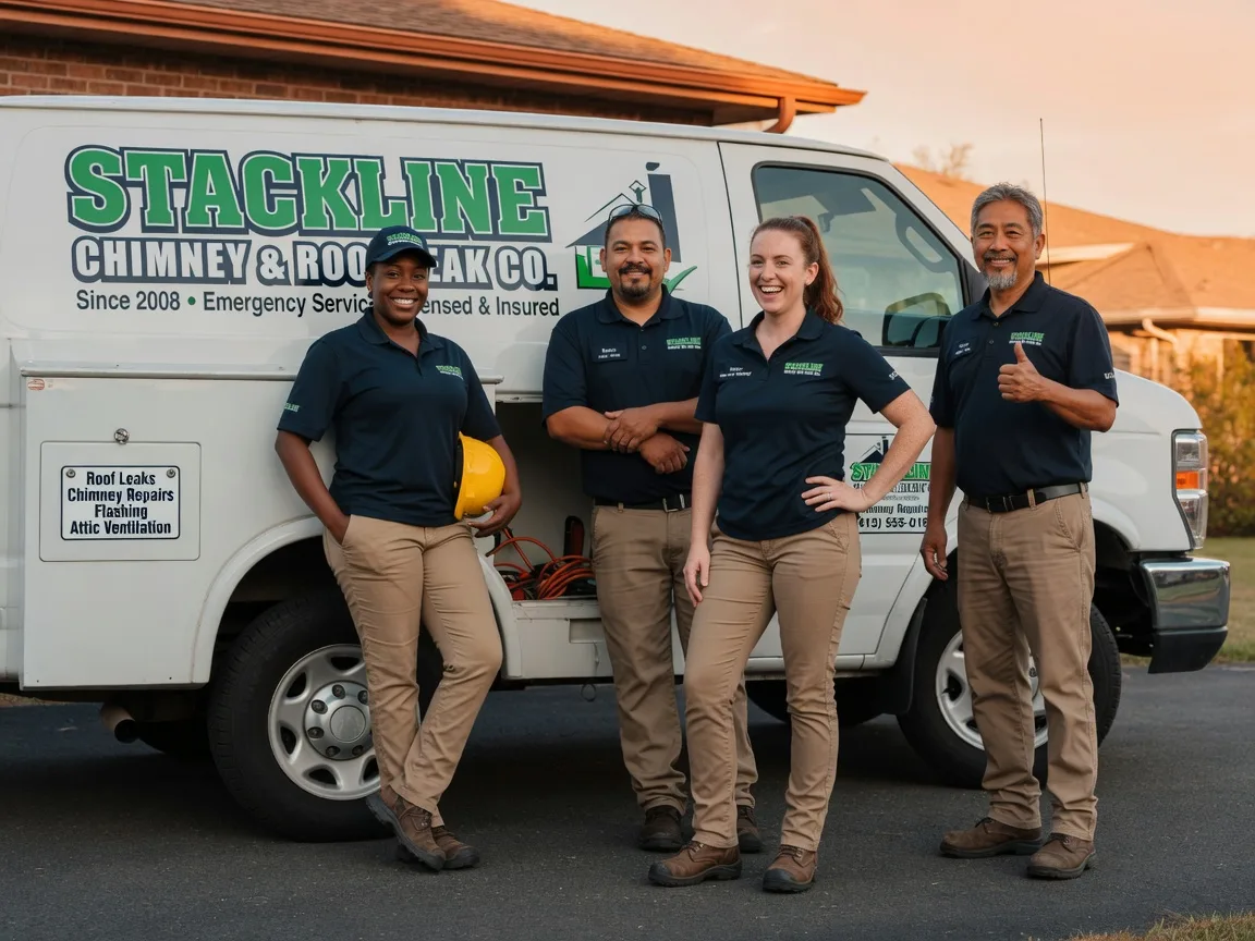 Chimney flashing repair company in Haysville, KS